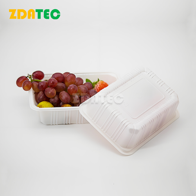 Healthy Biodegradable PLA Plastic food trays